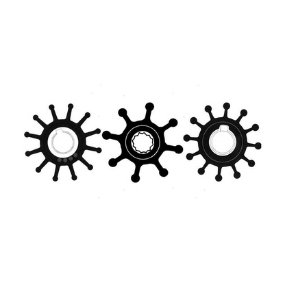 Girante originale SPX Johnson Pump di raffreddamento per motori marini Volvo Penta benzina ed entrofuoribordo serie AQ.