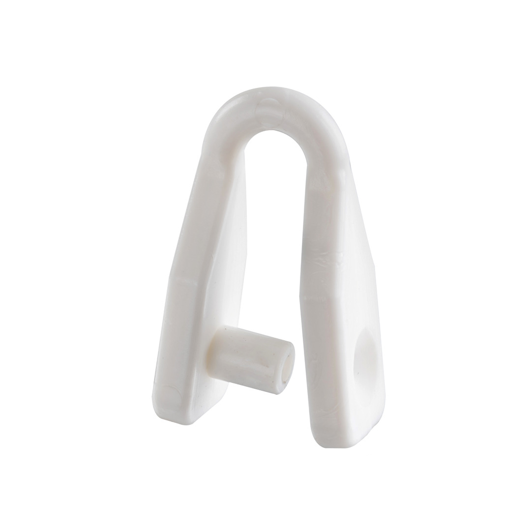 Grilli in nylon bianco per collegamento tra vela e cursore randa.