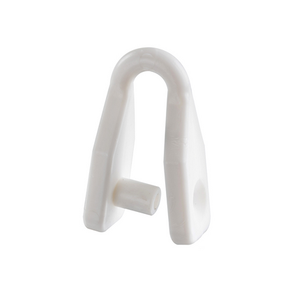 Grilli in nylon bianco per collegamento tra vela e cursore randa.