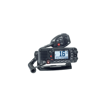 Radio VHF fisso Standard Horizon Eclipse GPS GX1400GPS nero con display LCD e microfono