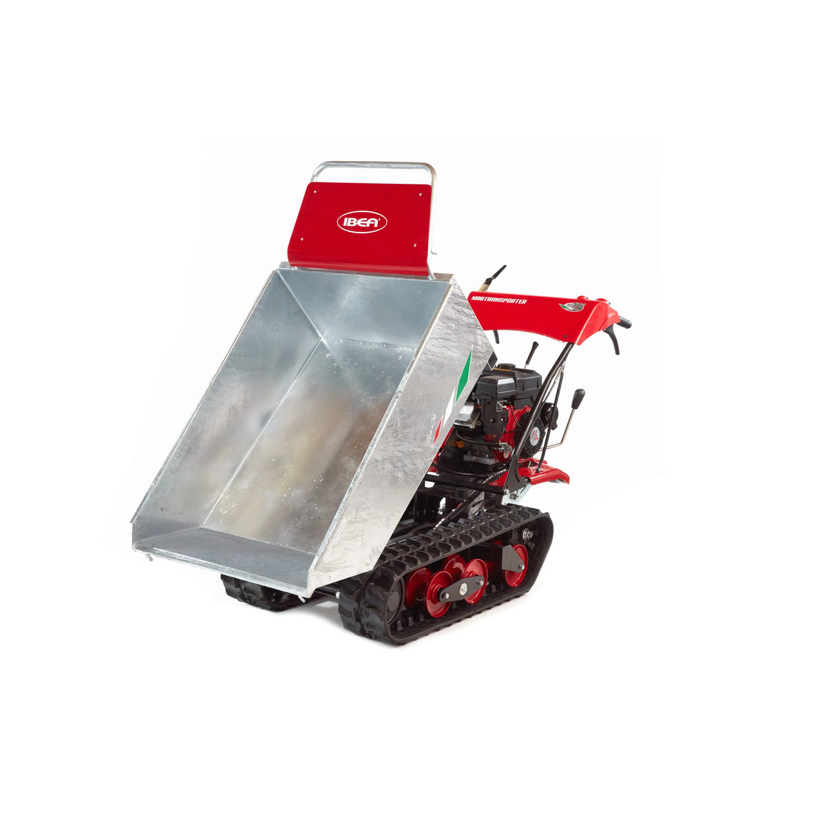 Minitransporter Ibea IBT-5000DHZ, 500 kg, cassone dumper zincato, ribaltamento idraulico, vista 2