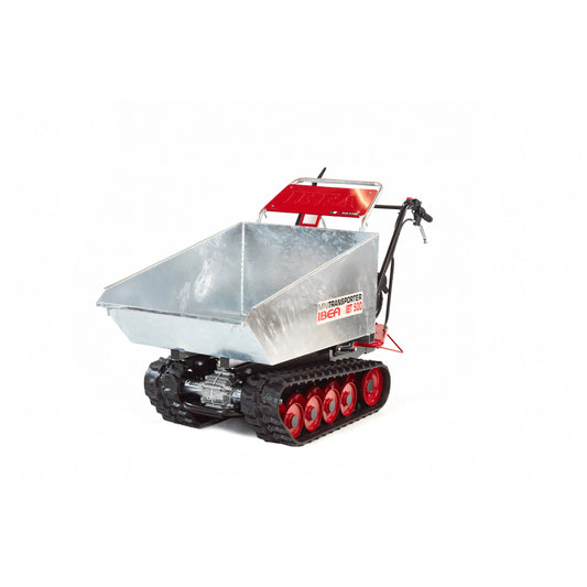 Minitransporter Ibea IBT-500RDHZ, cassone dumper zincato, ribaltamento idraulico