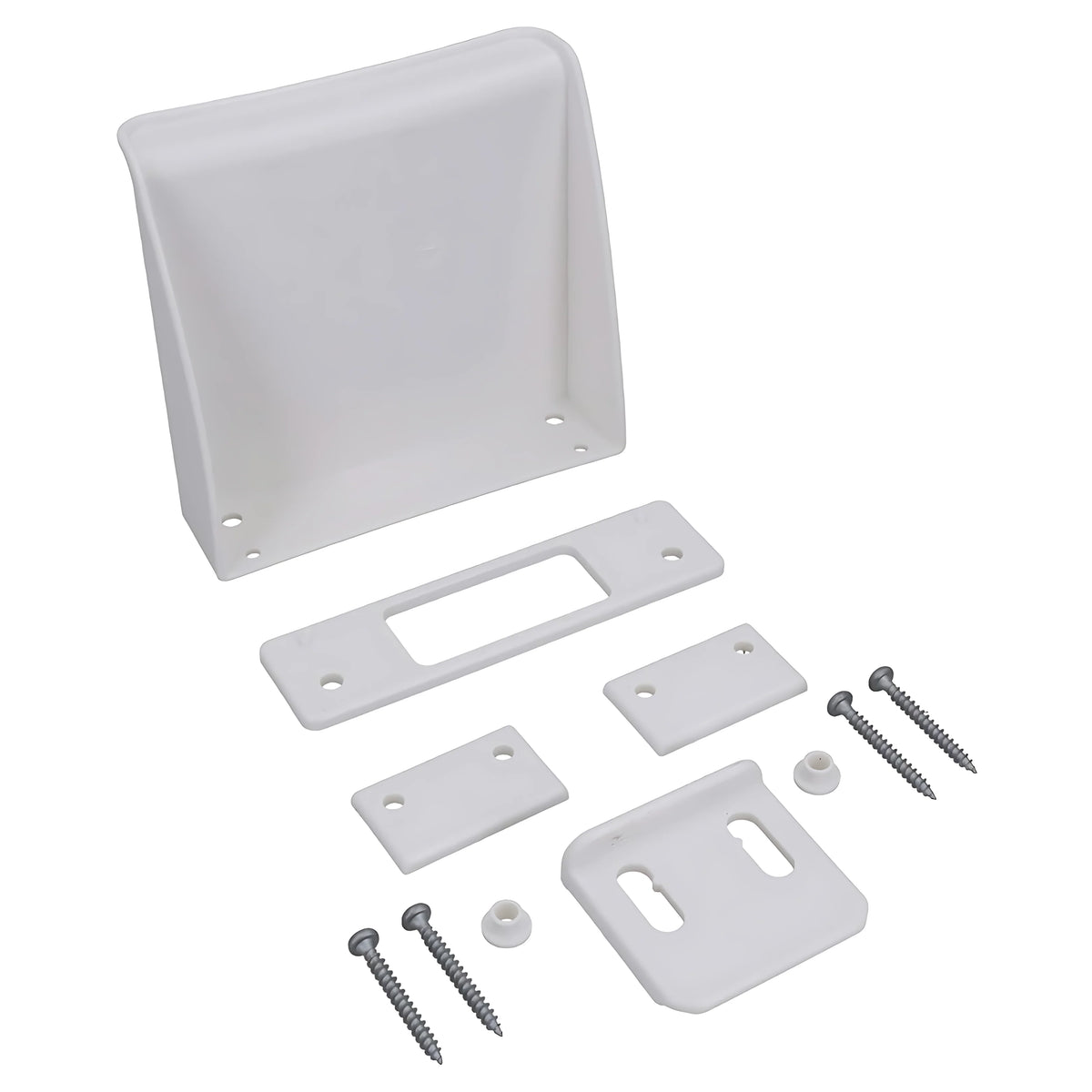 Kit di fissaggio a pavimento per WC chimico Porta Potti Qube Thetford accessorio opzionale per installazione stabile a bordo imbarcazioni