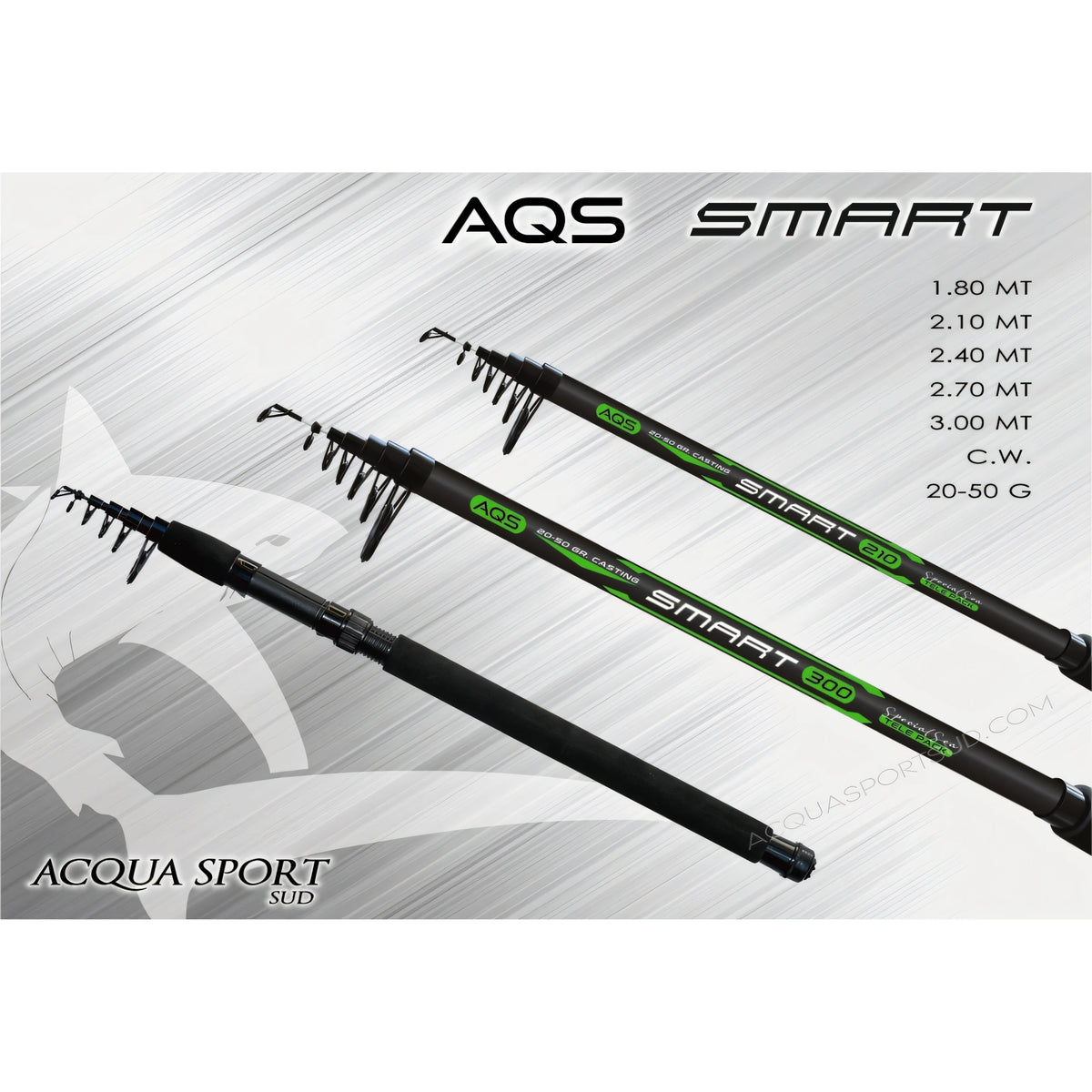 Canna telescopica AQS Smart economica