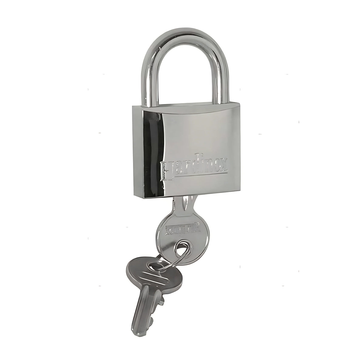 Lucchetto Hardinox arco standard in acciaio inox lucidato a specchio per nautica disponibile in 3 misure 30 40 e 50 mm inattaccabile dalla salsedine