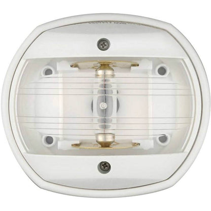 Fanale di navigazione Classic 12 con carcassa bianca, certificato per imbarcazioni fino a 12 metri.