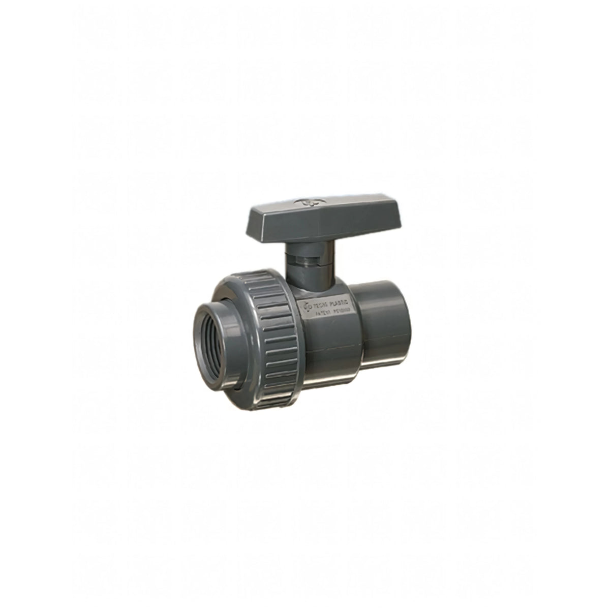 Valvola a sfera in PVC femmina-femmina, 1 pollice