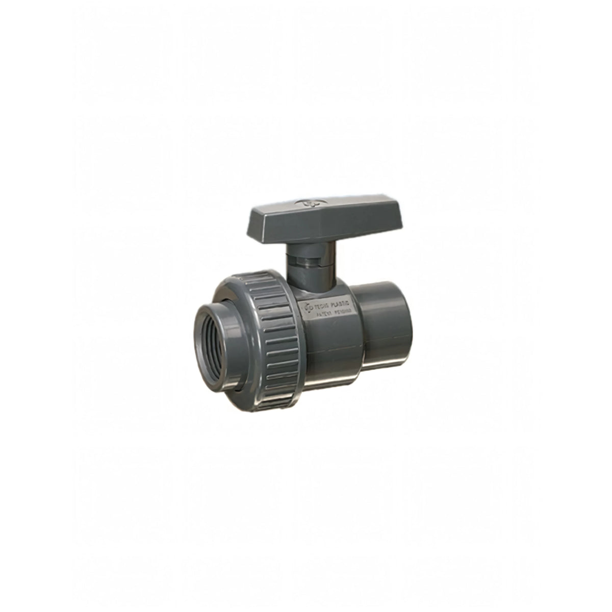 Valvola a sfera in PVC femmina-femmina, 3/4 pollice
