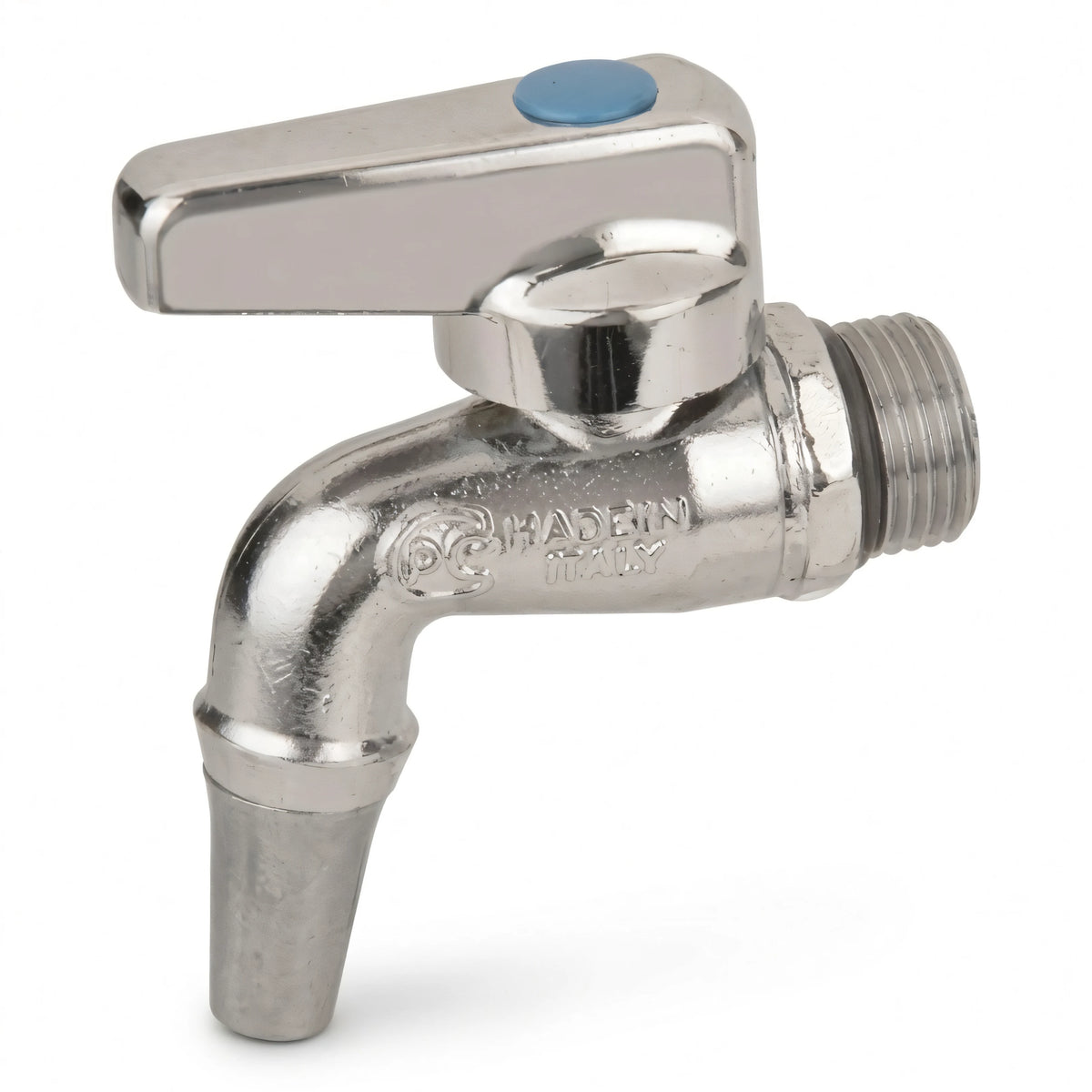 Rubinetto a sfera per bidone inox e contenitori in vetroresina