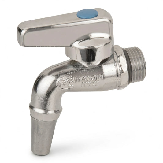 Rubinetto a sfera per bidone inox e contenitori in vetroresina
