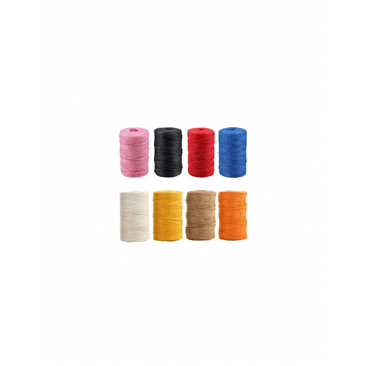 Raffia sintetica in conetto da 200 g, colore avorio