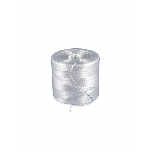 Confezione di spago in polipropilene bianco titolo 500, 2 kg