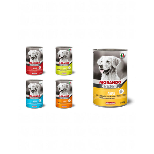 Bocconcini Morando per cani, confezione da 1250 g