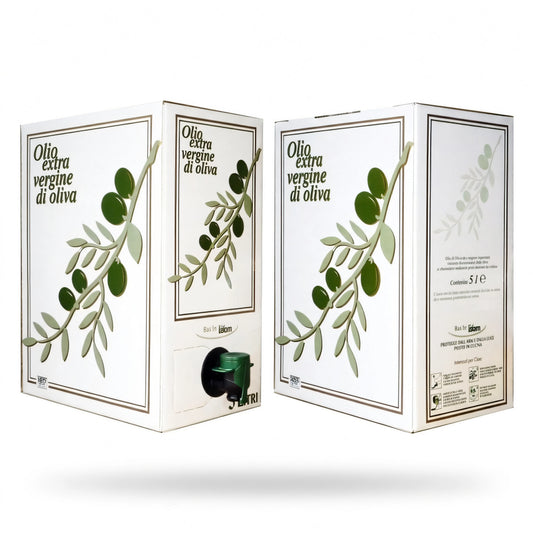 Bag in box per olio con rubinetto
