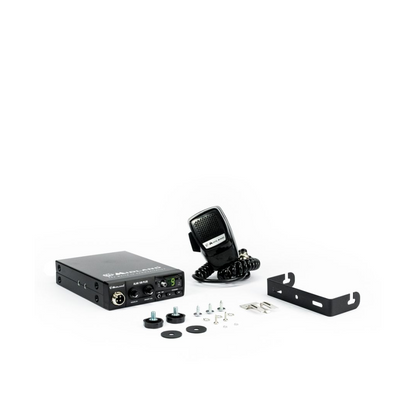 Ricetrasmettitore CB compatto Midland Alan 100 Plus B, ideale per auto, camper e camion.