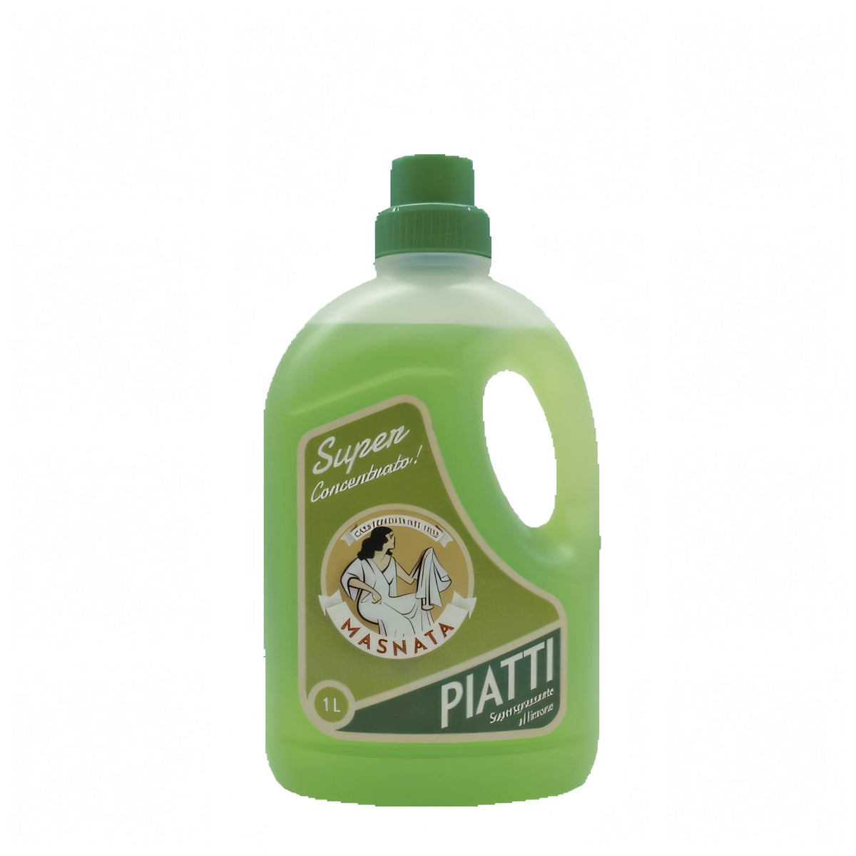 Flacone di detersivo piatti Masnata superconcentrato da 1 litro