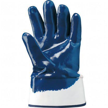 Guanto da lavoro Neri Safety 911 Boxer NBR blu dorso areato taglia S