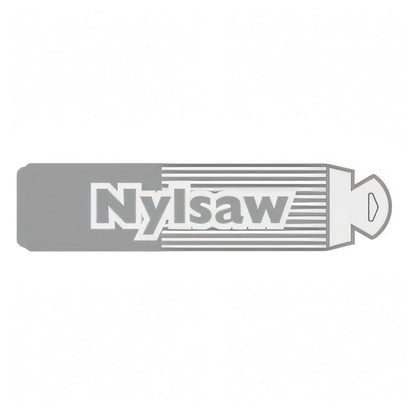 Profilo dentato del filo Blue Bird Nylsaw, disegno tecnico
