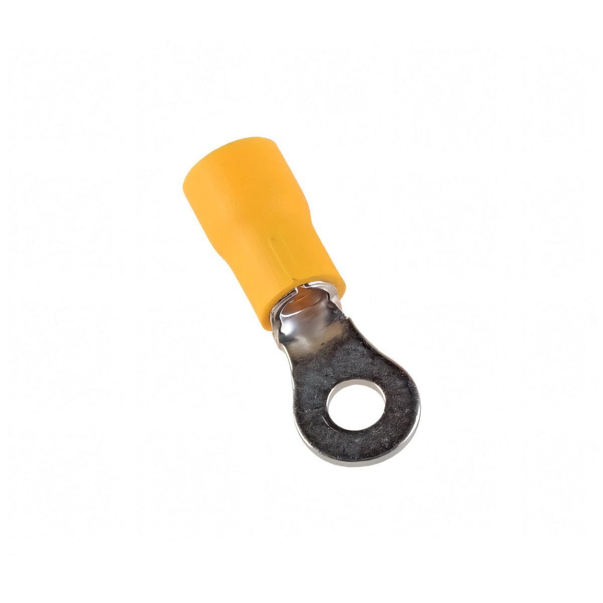 Terminale a occhiello Elmark isolato giallo Ø 4-6 mm²