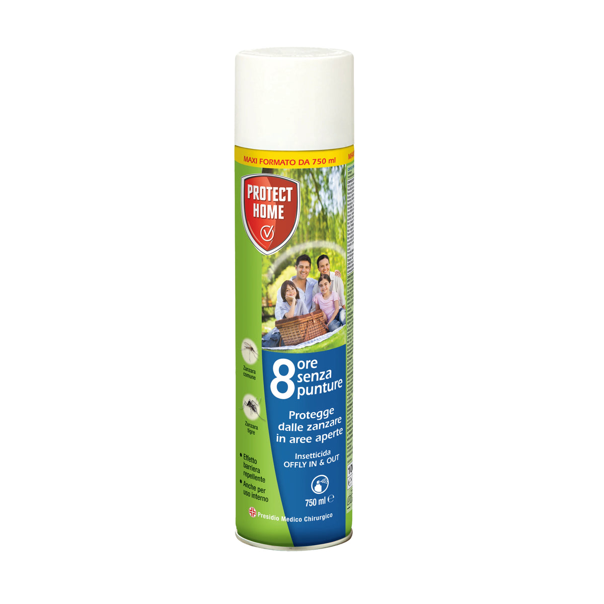 Flacone di insetticida zanzare Protect Home Offly In&Out da 750 ml