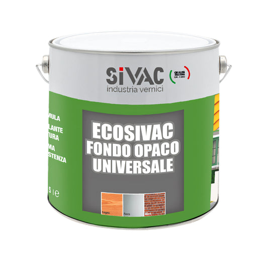Latta di fondo universale Sivac Ecosivac opaco da 2,5 litri