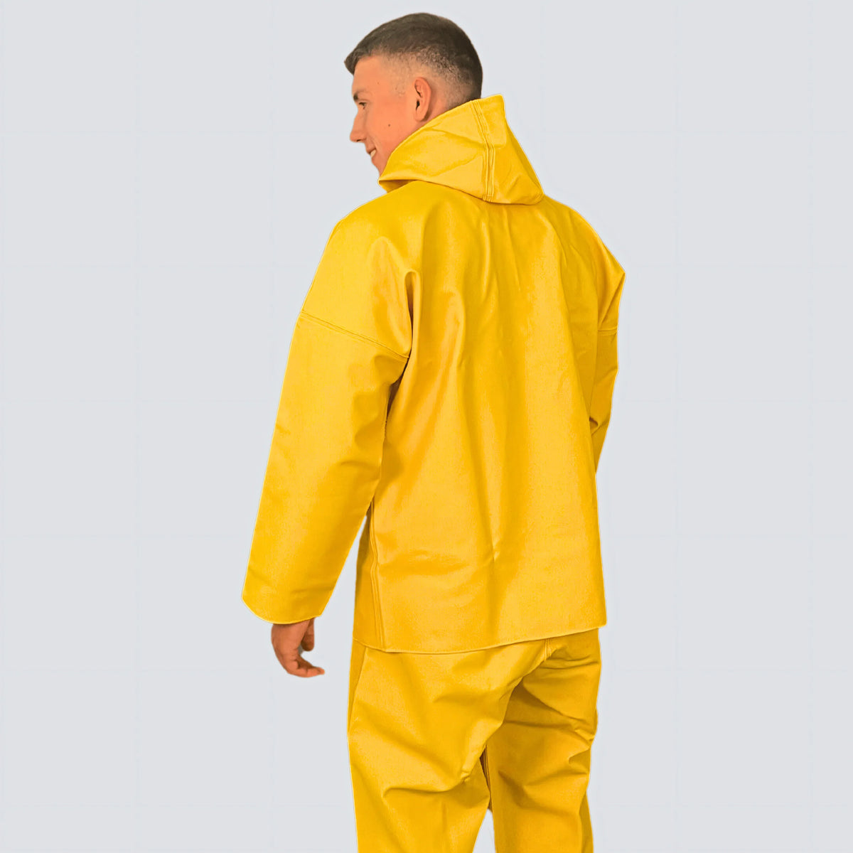 OCEAN® Weather Heavy, giacca antipioggia in PVC 700 g/m², colore giallo
