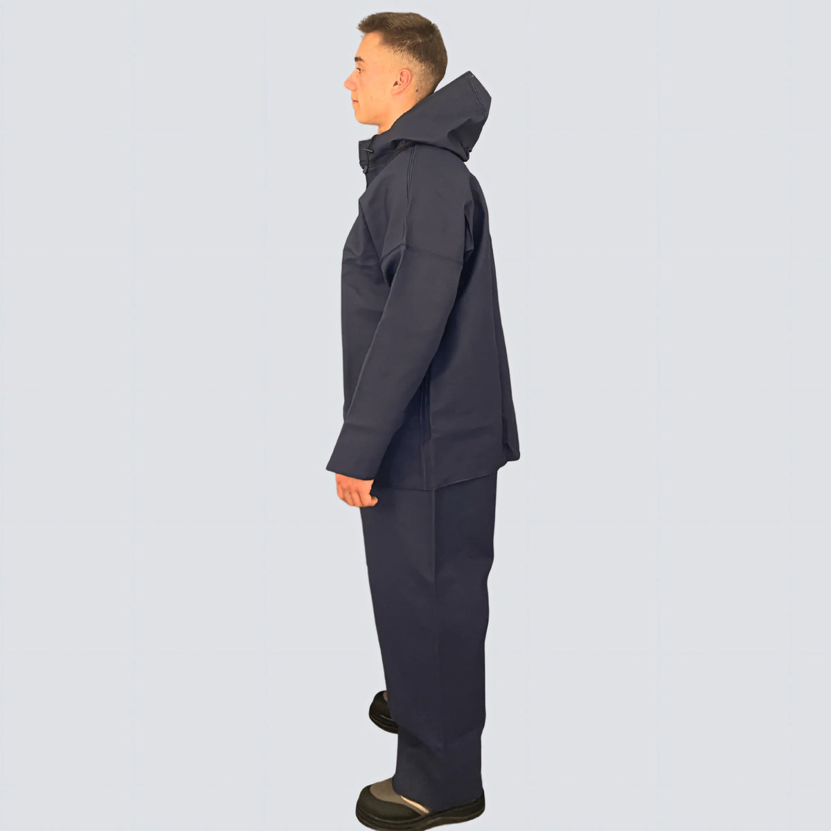 OCEAN® Weather Heavy, giacca antipioggia in PVC 700 g/m², colore blu navy