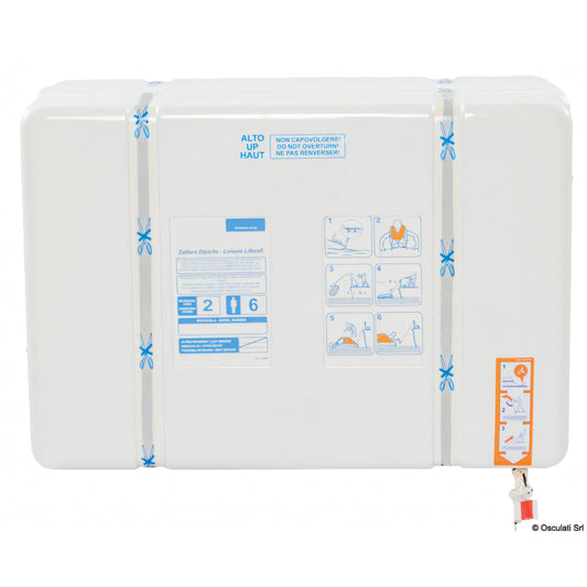 Zattera di salvataggio Osculati Oceanlife III contenitore rigido ABS