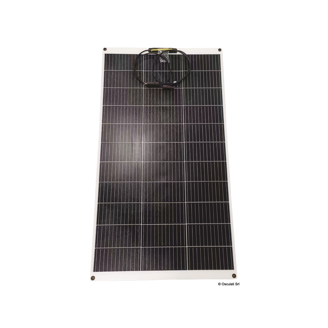 Pannello solare flessibile Osculati ultra-sottile con celle monocristalline aerospaziali ad alta efficienza e connettori MC4. 140W1194x660x2_5mm