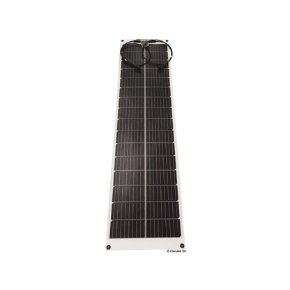 Pannello solare flessibile Osculati ultra-sottile con celle monocristalline aerospaziali ad alta efficienza e connettori MC4. 75W1370x344x2_5mm