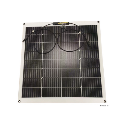 Pannello solare flessibile Osculati ultra-sottile con celle monocristalline aerospaziali ad alta efficienza e connettori MC4. 75W739x731x2_5mm