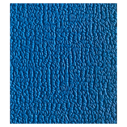 Rivestimento per pavimenti nautici in PVC modello Lario colore 290 Azzurro, disegno effetto bouclé con supporto telato.