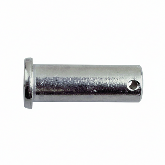Perno di sicurezza a testa in acciaio inox per bozzelli, fissaggio rapido per attrezzature di coperta.