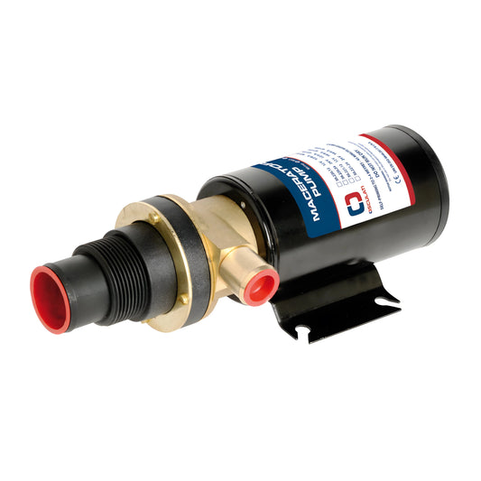 Pompa maceratore nautica autoadescante Made in Italy per lo svuotamento rapido dei serbatoi acque nere.