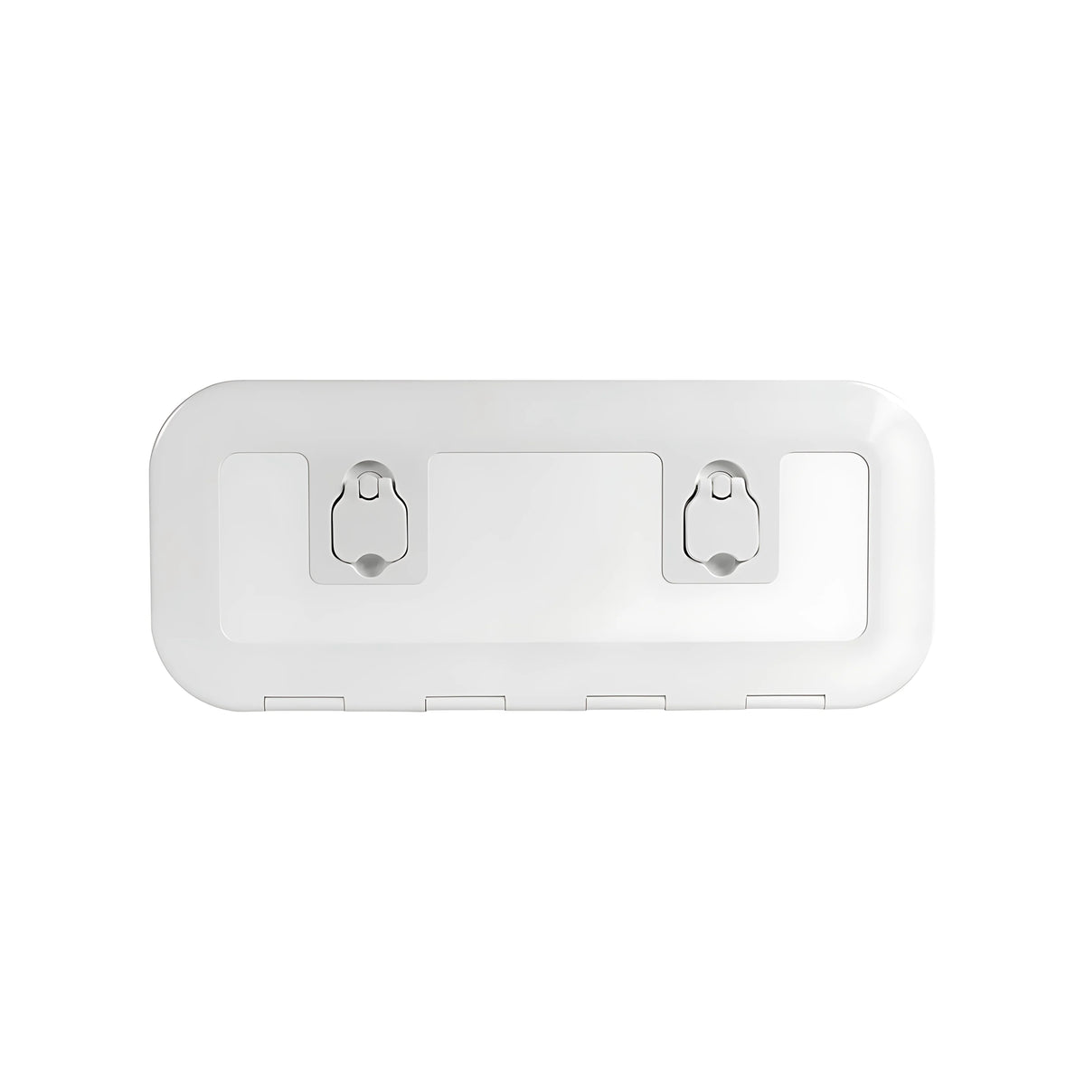 Portello d'ispezione FLUSH CE bianco pedonabile con apertura 180° certificato direttiva 2013/53/UE disponibile in 5 misure