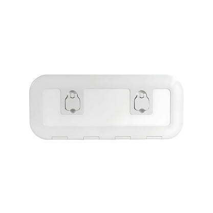 Portello d'ispezione FLUSH CE bianco pedonabile con apertura 180° certificato direttiva 2013/53/UE disponibile in 5 misure