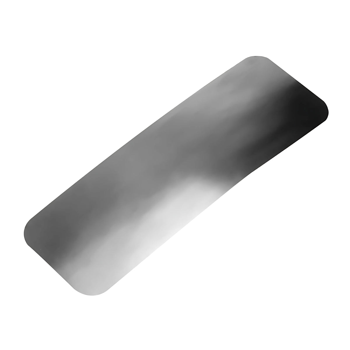 Protezione adesiva antisfregamento in acciaio inox con adesivo 3M VHB per cime d'ormeggio e manovra disponibile in 150x50 mm e 225x50 mm