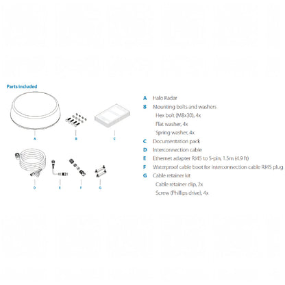 Radar Simrad Halo 20 dome a stato solido compatto