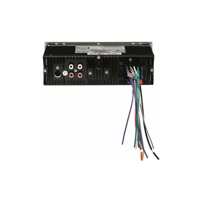 Autoradio marina Boss MR632UAB con frontalino estraibile, ingressi USB/SD e Bluetooth integrato.