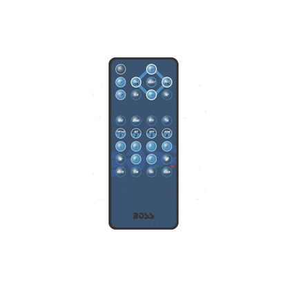Autoradio marina Boss MR762BRGB con lettore CD, Bluetooth e illuminazione tasti multicolore a 7 varianti.