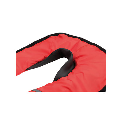 Salvagente autogonfiabile 1MAD 150N omologato EN ISO 12402-3 con cintura di sicurezza e attivatore automatico UML-5 colore rosso adulti