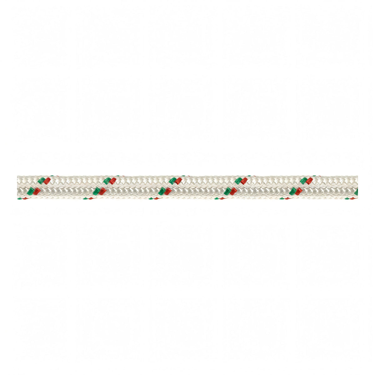 Scotta doppia treccia Sebino Ø 12 mm bianca con segnalino verde e rosso