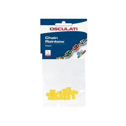 Inserti segna catena in plastica colorata Chain Rainbow per catena da 8mm.
