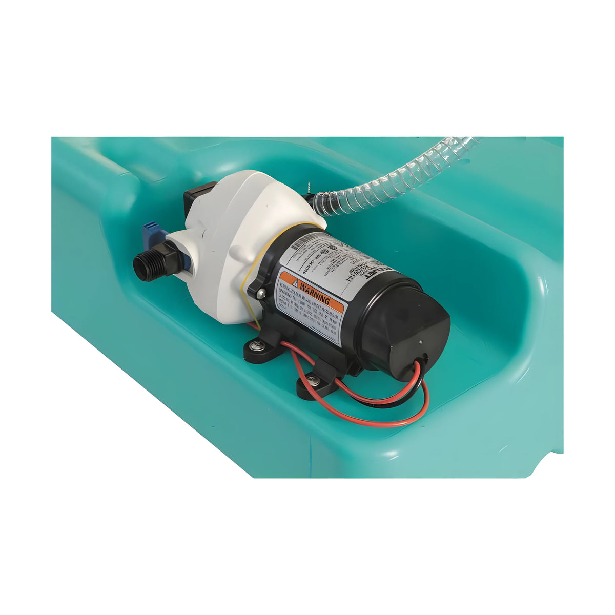Serbatoio acqua potabile piatto altezza 20cm Green Line con nicchia per autoclave.