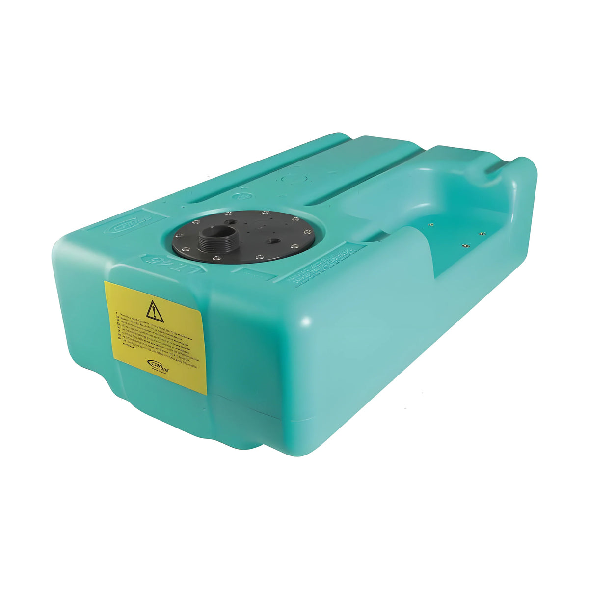 Serbatoio acqua potabile piatto altezza 20cm Green Line con nicchia per autoclave.