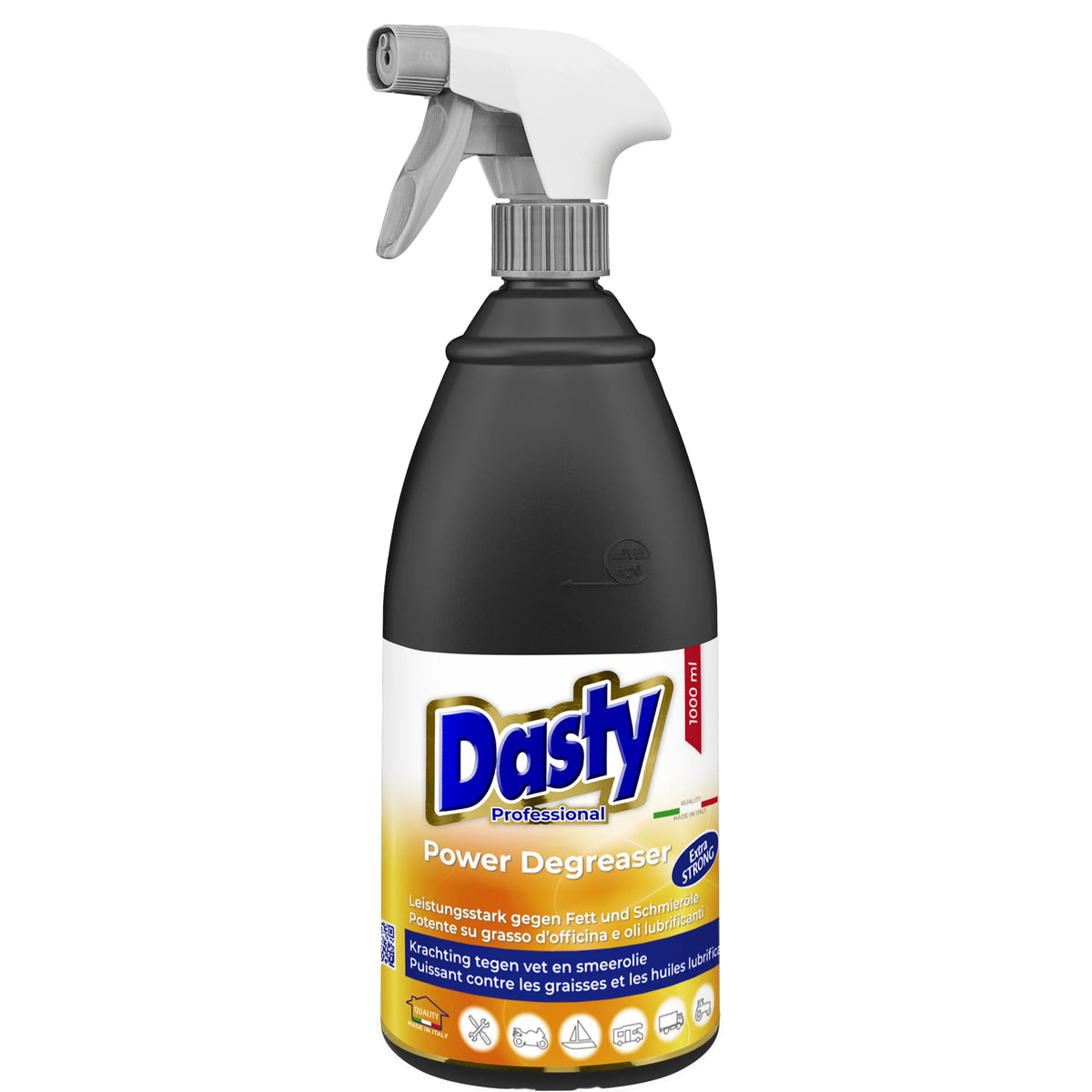 Flacone spray da 1000 ml di sgrassatore Dasty Professional Power Degreaser