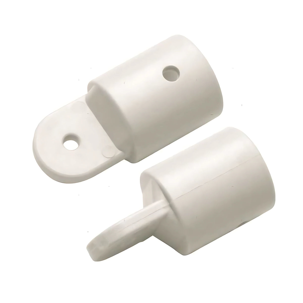 Terminale in plastica nero per capottine e tendalini nautici. Disponibile per tubi con diametro da 20 mm e 22 mm.