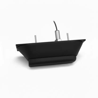 Trasduttore Garmin GT23M a 8 pin, disponibile in versione da poppa (TM) e passante (TH), con tecnologia CHIRP tradizionale a banda media e CHIRP ClearVü.