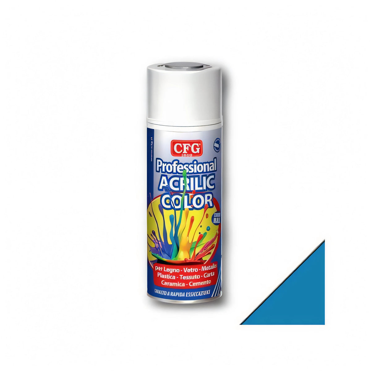 Vernice spray acrilica 400 ml, Blu cielo RAL 5015