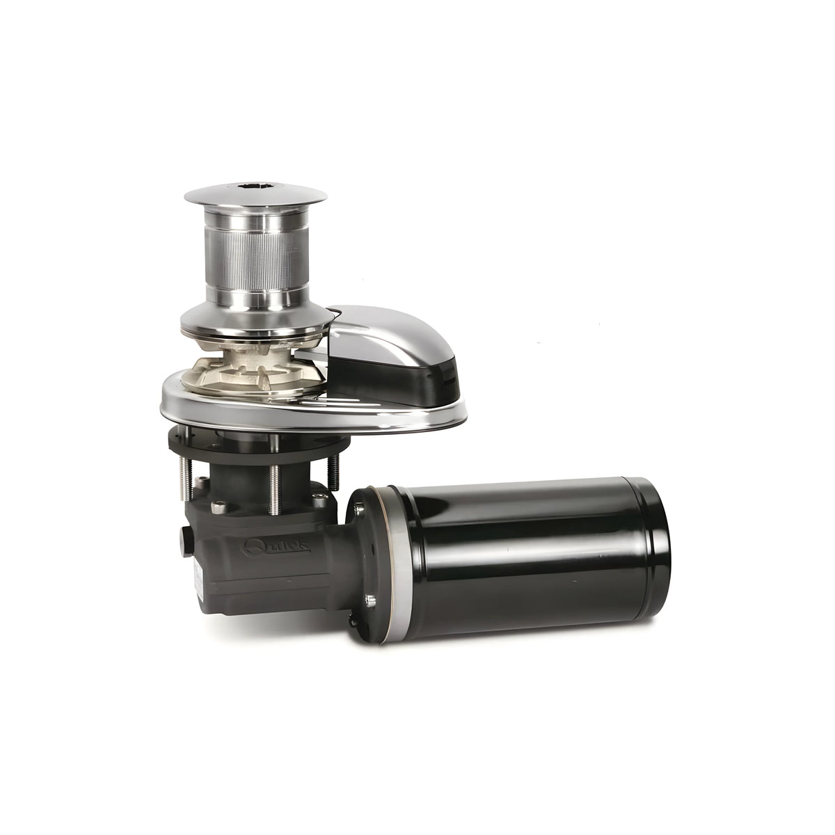 Verricello salpa ancora nautico ad asse verticale Quick Prince DP1 da 500W a 12V, in acciaio inox, per imbarcazioni da 6 a 9 metri.